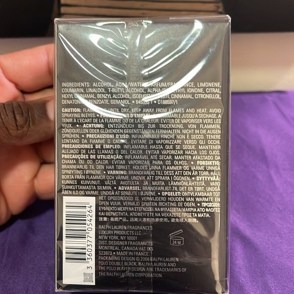Polo Ralph Lauren Double Black Cologne - Picture 3 of 4